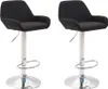 CLP 2er Set Barhocker Braga Stoff drehbar und Produktbild-Vorschau 1