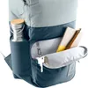 Close-up view of a backpack's exterior pockets. Produktbild-Vorschau
