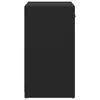 vidaXL Schuhbank Schwarz 94,5x31x57 cm Holzwerkstoff Produktbild-Vorschau 4