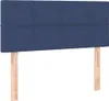 LED Kopfteil Blau 90x5x78/88 cm Stoff Produktbild-Vorschau 4