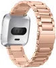 Strap-it Fitbit Versa / Versa 2 Gliederamband (Roségold) Produktbild-Vorschau 3