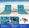 COSTWAY Matelas de plage 2 places pliable avec table Voir les images du produit 5