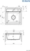 1-bowl granite sink Anteprima dell’immagine prodotto 2