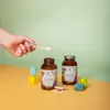 Kolostrum met koninginnegelei, zink en banaan. Miodziś Productafbeelding-voorbeeld 5