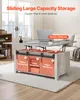 A lift-top coffee table with storage compartments is shown in a living room setting. Produktbild-Vorschau