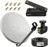 PremiumX SAT Anlage 60cm Satellitenantenne Quad LNB Kabel Produktbild-Vorschau 1
