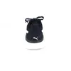 A rear view of a navy Puma sneaker with white accents and a white Puma logo on the heel. Produktbild-Vorschau