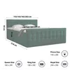 FEDVE Boxspringbett Schlafzimmerbett PUMIKAS , Doppelbett Produktbild-Vorschau 5