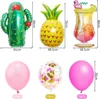 Hawaii Party Deko Set Flamingo Folienballon Geburtstags Produktbild-Vorschau 4