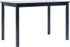 vidaXL Tavolo da pranzo nero 114x71x75 cm in legno Anteprima dell’immagine prodotto 13