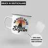 Trendation - Mir Reichts Ich Geh Segeln Emaille Tasse Produktbild-Vorschau 4