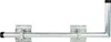 PremiumX 100cm Wandausleger SAT Halterung Stahl Wandhalter Produktbild-Vorschau 1
