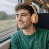 Hama Kopfhörer Fun C, On-Ear USB-C Mikrofon, Orange Produktbild-Vorschau 6