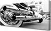 Modernes Gemälde auf Leinwand - Leinwandbilder - Motor Art Produktbild-Vorschau 1