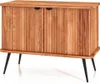 Kommode Tula Kernbuche massiv 97x46x72 mit 2 Türen Produktbild-Vorschau 1