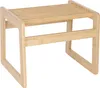 Relaxdays Badhocker, Bambus, kompakt, offene Bauweise, Produktbild-Vorschau 1