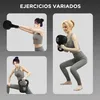 HOMCOM Kettlebell, 14 kg, Fitness-Kettlebell, gefüllt mit Produktbild-Vorschau 3
