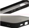 Close-up shots of a black phone case, showing the interior and exterior details. Produktbild-Vorschau