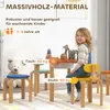 AIYAPLAY Kindersitzgruppe Kindertisch mit Stauraum 5-teilig Produktbild-Vorschau 6