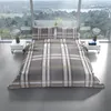Winter Bettwäsche Thermofleece 155x220 cm Grau Beige Produktbild-Vorschau 2