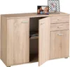Kommode - Eiche Sonoma Nachbildung - B 106 cm - drei Türen Produktbild-Vorschau 10
