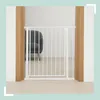 Relaxdays Treppenschutzgitter, 82–87 cm, ohne Bohren, Baby Produktbild-Vorschau 3