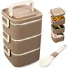 FRADABOX® Bento Lunchbox „Remy“ 2100ml, 3 Etagen mit Produktbild-Vorschau 1