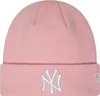 A pink New Era beanie with the NY Yankees logo. Náhľad obrázku produktu