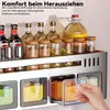Küchen-Gewürzregal, Aufbewahrungsregal mit Löffel, Schrank- Produktbild-Vorschau 6