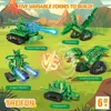 Technik Roboter Kinder fuer Jungen, 5 in 1 Roboter Produktbild-Vorschau 2