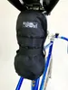 Satteltasche Rennrad Reifentasche Nylon schwarz Produktbild-Vorschau 3