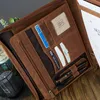 Vintage Paolo Peruzzi T-57-LB Leder Dokumententasche Produktbild-Vorschau 4