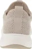 The back view of a beige sneaker. Produktbild-Vorschau