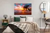 MuchoWow® Poster Palme - Sonnenuntergang - Strand - Meer - Produktbild-Vorschau 4