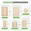 NutriChef 8-teiliges stapelbares Backformen-Set Produktbild-Vorschau 4