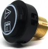 A close-up studio shot of a black and gold safety valve for a Kärcher steam cleaner. Produktbild-Vorschau