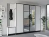 KIER FURNITURE Armoire EDEN, armoire de chambre, penderie, Voir les images du produit 2