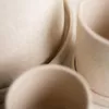 Close-up view of ceramic pots. Produktbild-Vorschau