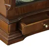 PRIM Old Times Tischuhr Holz Braun 27 x 34 cm arabische Produktbild-Vorschau 3