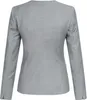 GREIFF Greiff Damen Blazer RF 1429-2820-14 Gr. 44 grau Produktbild-Vorschau 2