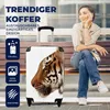 MuchoWow® Koffer Handgepäck Trolley Rollkoffer Kleine Produktbild-Vorschau 2