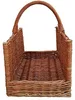 Kaminholzkorb aus Weide Braun 50x35x53 cm Produktbild-Vorschau 2