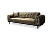 Couchgarnitur Couch set DRAGON,  3+2+1 / Farbe: Braun Produktbild-Vorschau 6