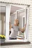 tesa Fliegengitter ALU Comfort Fenster 1,2 m : 1,5 m weiß Produktbild-Vorschau 4