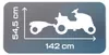 Smoby 710131, Traktor, 3 rok / roky, Plast, Čierna, Modrá Náhľad obrázku produktu 8
