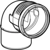 Geberit GE Silent-PP, Bogen, 87,5°, DN 32, 1 Stk. Produktbild-Vorschau 2