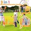 COSTWAY Riesiges 4 Gewinnt Spielset mit Basketballkorb und Produktbild-Vorschau 7