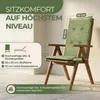 Hochlehner Auflage Florence– Gartenstuhlauflage Hochlehner, Produktbild-Vorschau 4