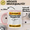 Trompeter Tasse Geschenk Lustiger Spruch Geschenkidee für Produktbild-Vorschau 3