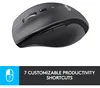 Logitech Marathon M705 Laser Maus wireless anthrazit Produktbild-Vorschau 15